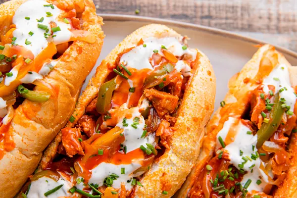 Buffalo chicken subs