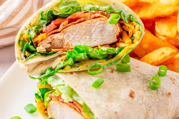 Chicken bacon ranch wrap